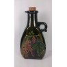 Butelka amfora 250ml ręcznie malowana „CZERWONA PORZECZKA”